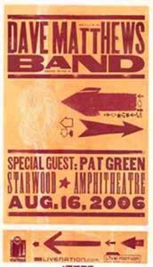 Dave Matthews Band Antioch 2006