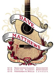 Dave Matthews UK Tour 2006