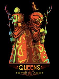 Queens Of The Stone Age Fresno 2018 (AP Foil Variant)