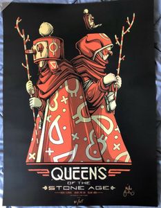 Queens Of The Stone Age Fresno 2018 (AP Foil Variant)