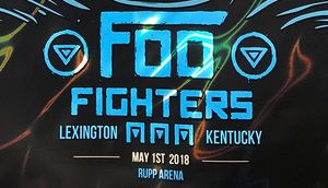 Foo Fighters Lexington 2018 (AP Foil Variant)