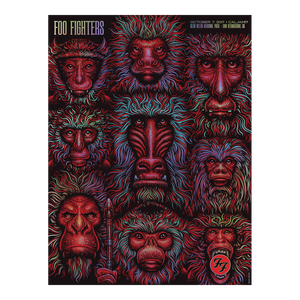 Foo Fighters San Bernardino 2017 (Show Foil Edition)
