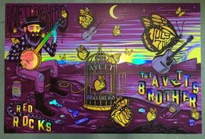 Avett Brothers Morrison 2019 (Uncut) (Gold Foil Edition)