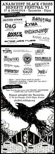 Anarchist Black Cross Benefit Fesival VI