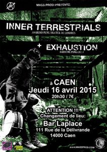 Inner Terrestrials / Exhaustion - Bar Laplace 2015