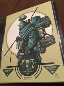 Pixies Baltimore 2017 (Artist Proof)
