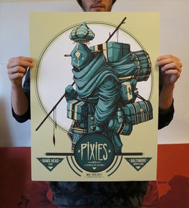 Pixies Baltimore 2017 (Artist Proof)
