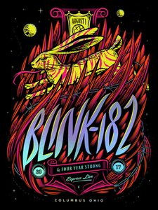 Blink-182 Columbus 2017 (AP Foil Variant)