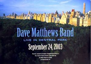 Dave Matthews Band New York 2003