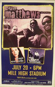 Dave Matthews Band Denver 1999