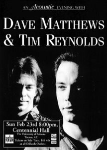 Dave Matthews and Tim Reynolds Tuscon 1997