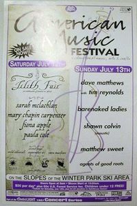 American Music Festival Winter Park 1997