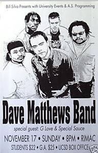 Dave Matthews Band San Diego 1996