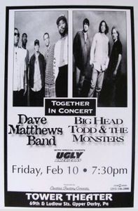 Dave Matthews Band Upper Darby 1995