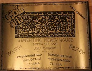 Cool Aid Benefit Harrisonburg 1992
