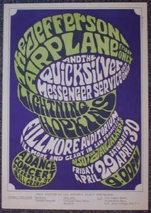 Jefferson Airplane / Quicksilver Messenger Service San Francisco 1966 (RP-3)