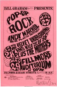 Pop Op Rock San Francisco 1966 (OHB-B)