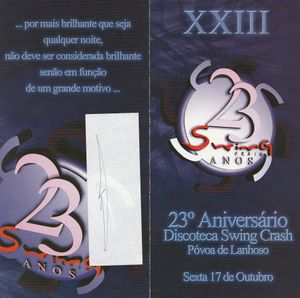 Swing Crash 23 Anos (XXIII)
