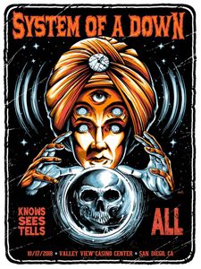 System Of A Down San Diego 2018 (AP Regular)