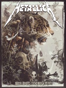 Metallica Manchester 2019 VIP (Artist Proof)