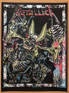 Metallica Berlin 2019 VIP (Test Print Grey)