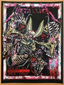 Metallica Berlin 2019 VIP (Test Print Purple)