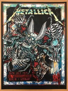 Metallica Berlin 2019 VIP (Test Print Teal)