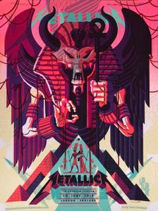 Metallica London 2019 VIP (Test Print #2)