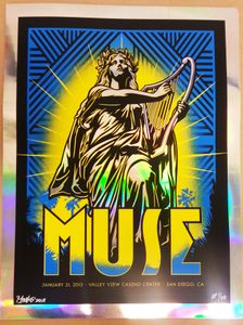 Muse San Diego 2013 VIP (AP Foil Variant)