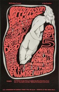 Jefferson Airplane / Grateful Dead / Martha and the Vandellas San Francisco 1966 (OHB-A)