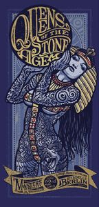 Queens Of The Stone Age Berlin 2013 - Handbill