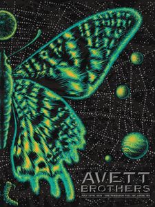Avett Brother St Louis 2019 (Night Two) (Rainbow Foil Edition)