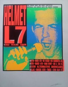 Helmet / L7 Houston / Austin / Dallas 1992