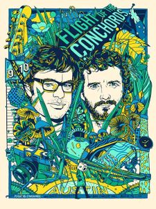 Flight of the Conchords Austin 2016 (Artist Edition)