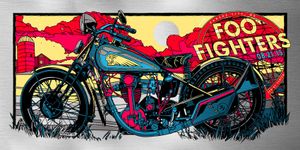 Foo Fighters Kansas City 2015 (Red Foil Edition)