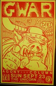 Gwar Houston 1990