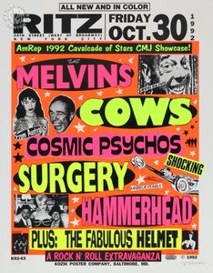 Melvins New York 1992 (Regular edition)