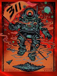 311 Glen Falls 2019 (AP Red Foil)