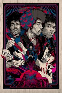 Jimi Hendrix 2014 (Wood Edition)