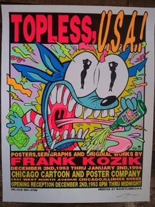 Topless, U.S.A. Art Show Chicago 1993
