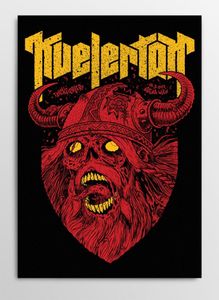 Kvelertak – Vienna, AUS 24.03.2013 (Yellow/Red Variant)