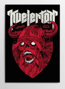 Kvelertak – Vienna, AUS 24.03.2013 (White/Bright Red Variant)