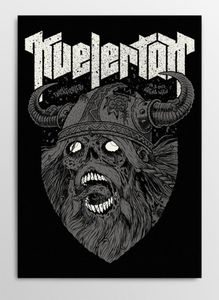 Kvelertak – Vienna, AUS 24.03.2013 (White/Grey Variant)