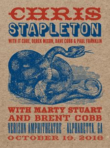 Chris Stapleton Alpharetta 2018