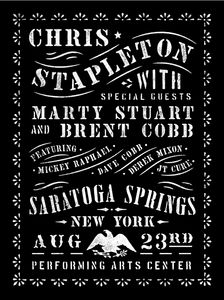 Chris Stapleton Saratoga Springs 2018