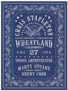 Chris Stapleton Wheatland 2018