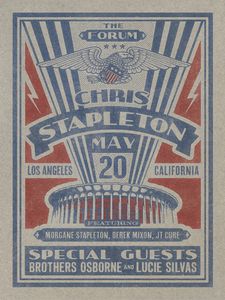 Chris Stapleton Los Angeles 2017