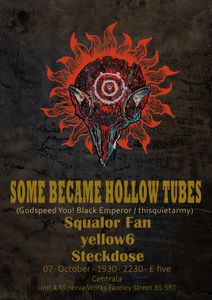 Some Became Hollow Tubes + Squalor Fan + Yellow6 + Steckdose