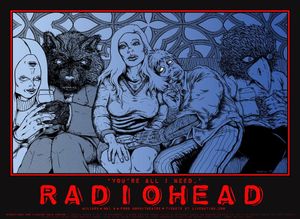 Radiohead Tampa 2008 (Black edition)