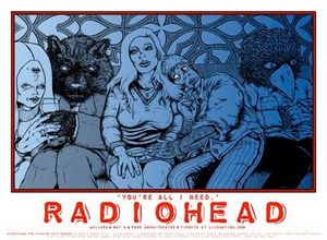 Radiohead Tampa 2008 (White edition)